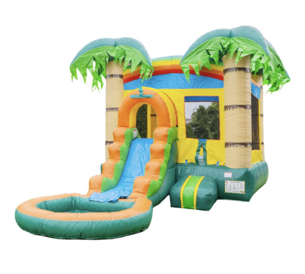 Tropical Combo Bounce House