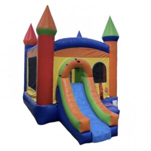 Rainbow Castle Combo Bounce House